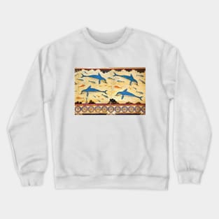 The Minoan Dolphins Crewneck Sweatshirt